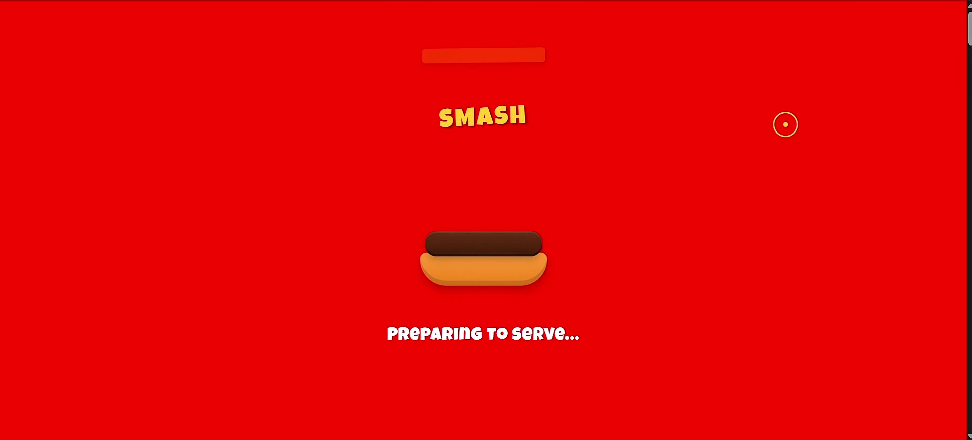 Smash Burgers website hero still