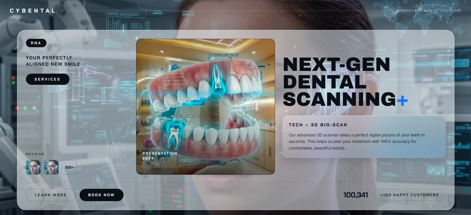 Cybental website